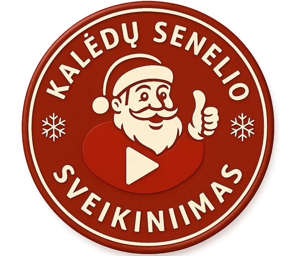 Kalėdų Senelio sveikinimas – logotipas